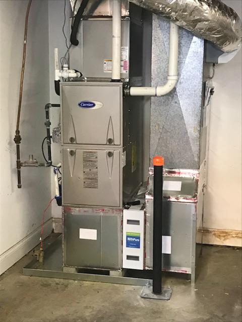 New furnace saves with Columbia Gas and AEP rebate